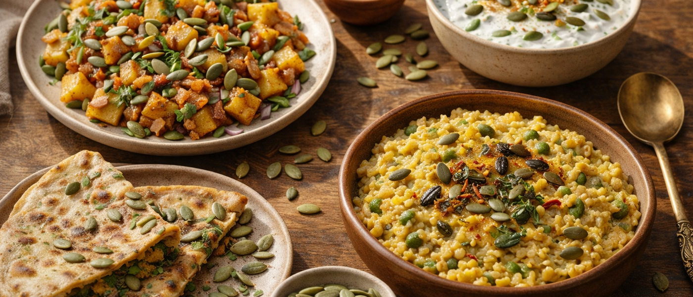 5 Easy Indian Recipes with Pumpkin Seeds