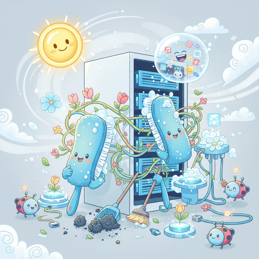 Spring-Clean Your Computer Network: Boost Efficiency and Security with Techspert Data Services