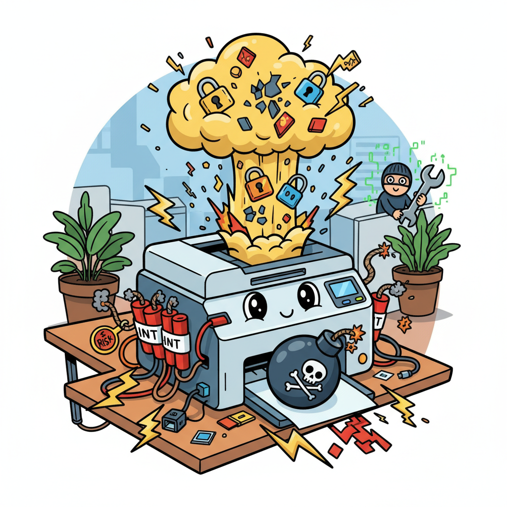 Is Your Printer the Biggest Cybersecurity Threat in Your Office?