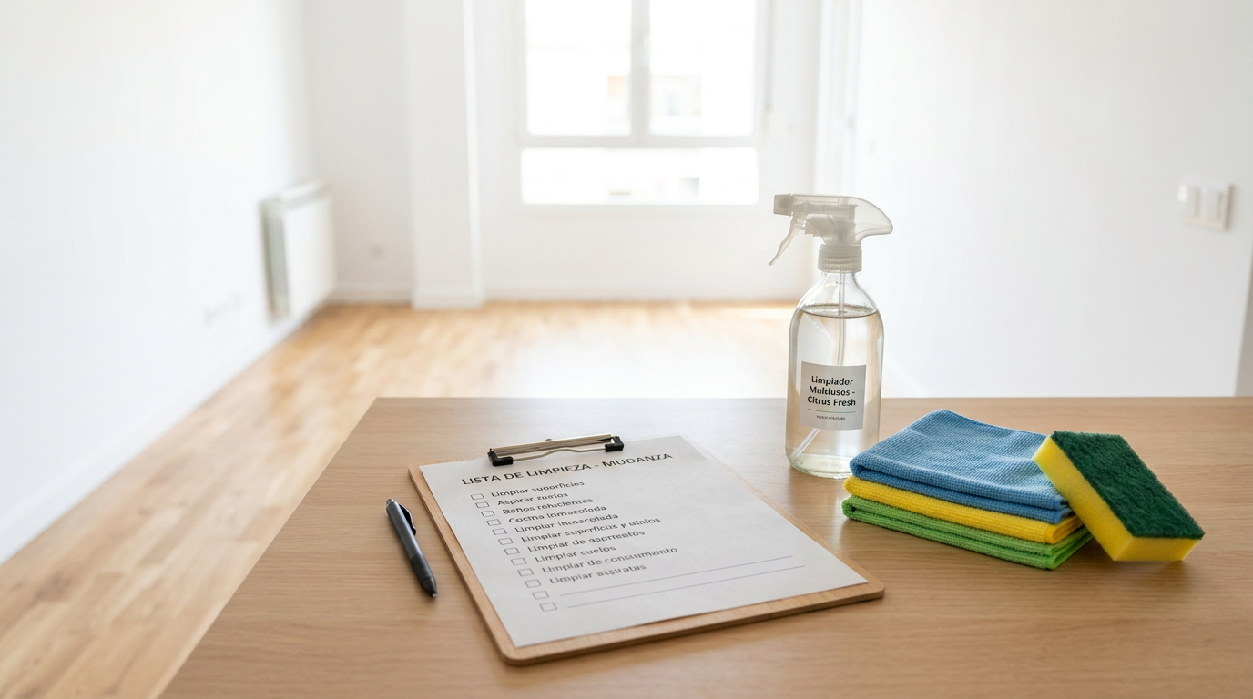 Flyttstädning checklista – allt du måste städa innan du lämnar bostaden.