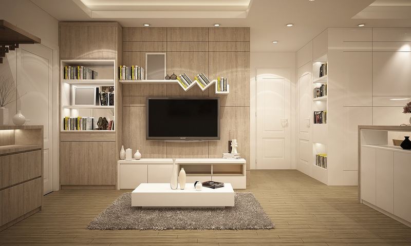 Ilustrasi service ac daikin — unit AC split terpasang di ruangan