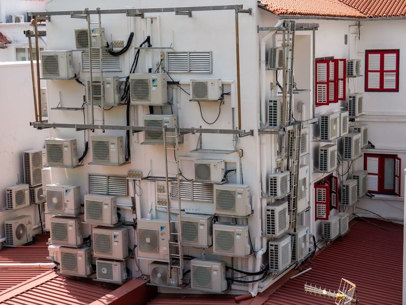 Unit outdoor AC dan pemasangannya — harga pasang ac 1/2 pk