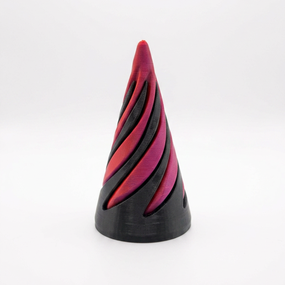 Twisty โ Spiral Fidget Cone 3D Print โ photo 1