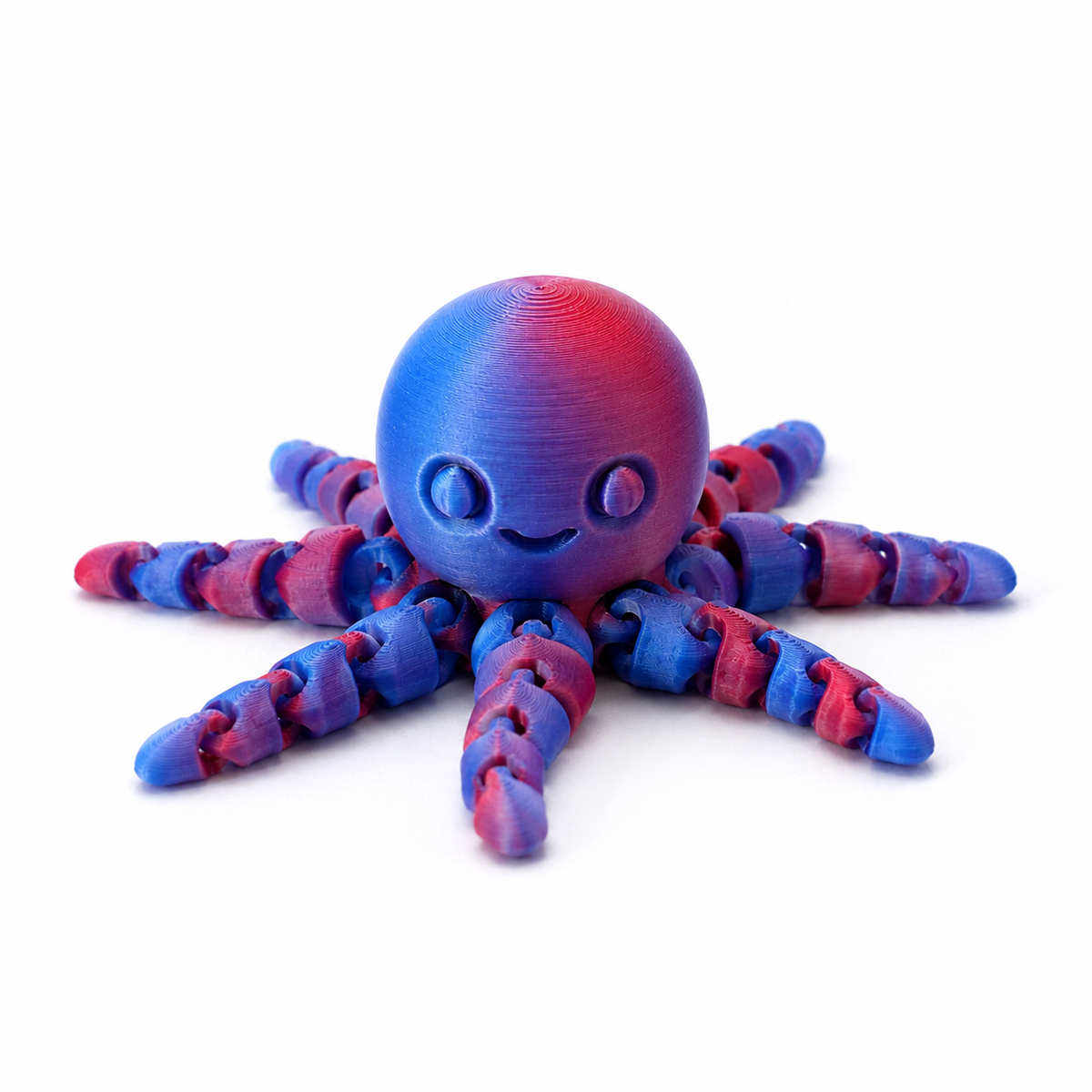 Wobbly the Mini Octopus ā Articulated 3D Print