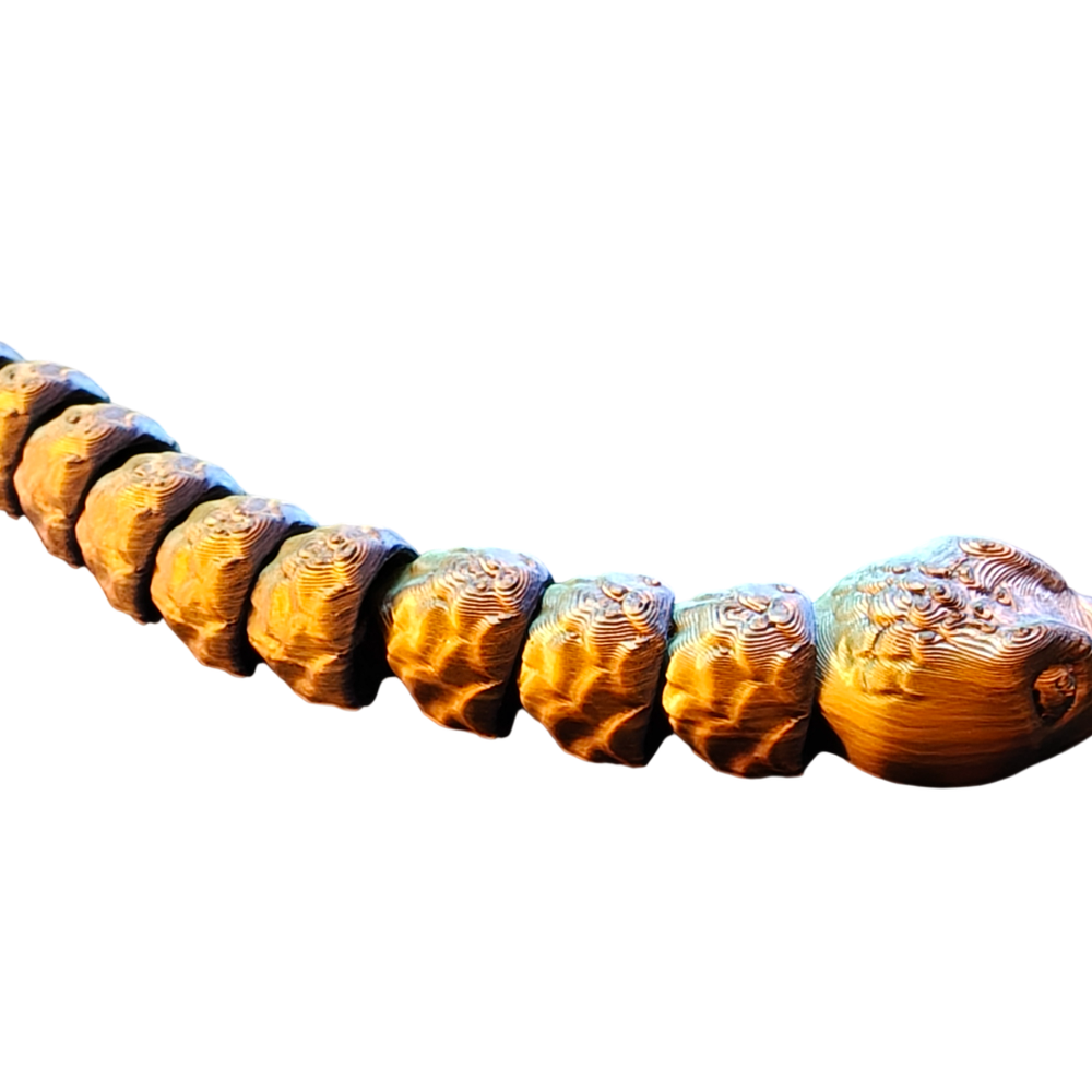 Slinky the Snake โ Articulated 3D Print โ photo 1