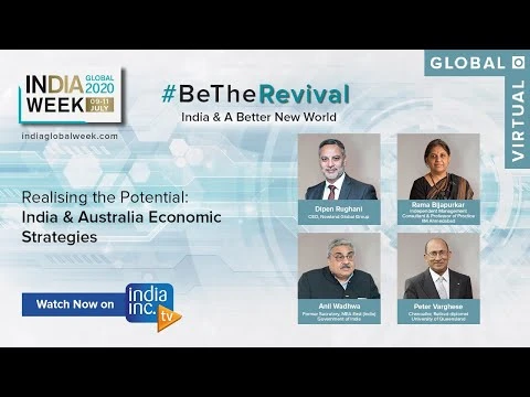 Webinar - India & Australia Economic Strategies (Australia Stream)
