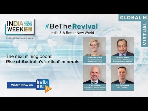 Australia India critical minerals panel discussion