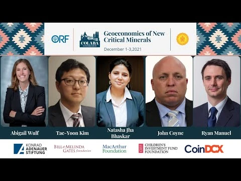 Rare Earths and Contested Geopolitics || ORF Colaba Conversation 2021