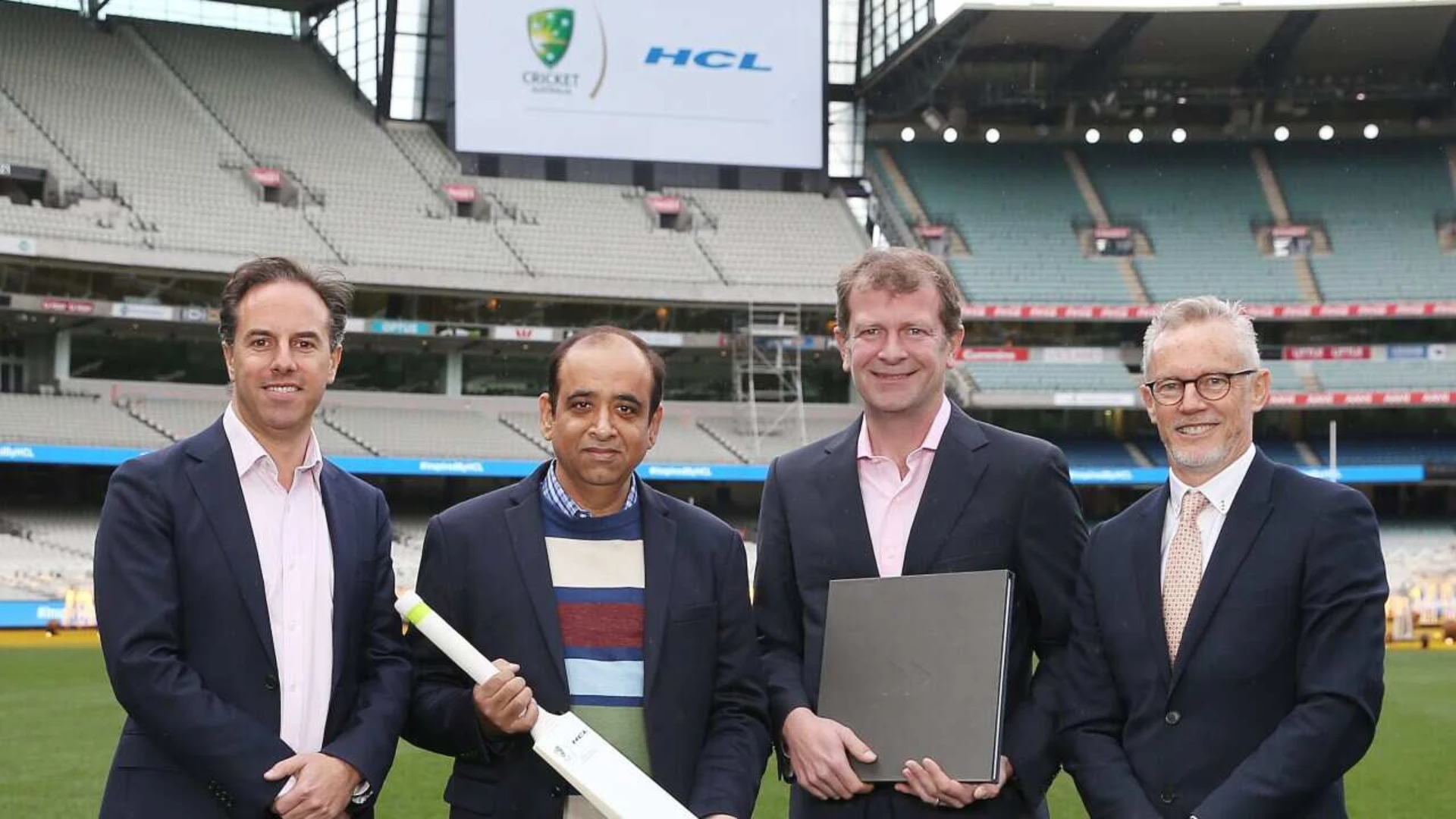 Cricket Australia media launch for major partner HCL