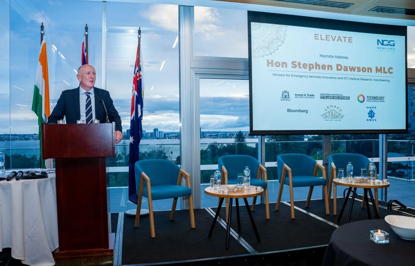 Hon Stephen Dawson at Elevate