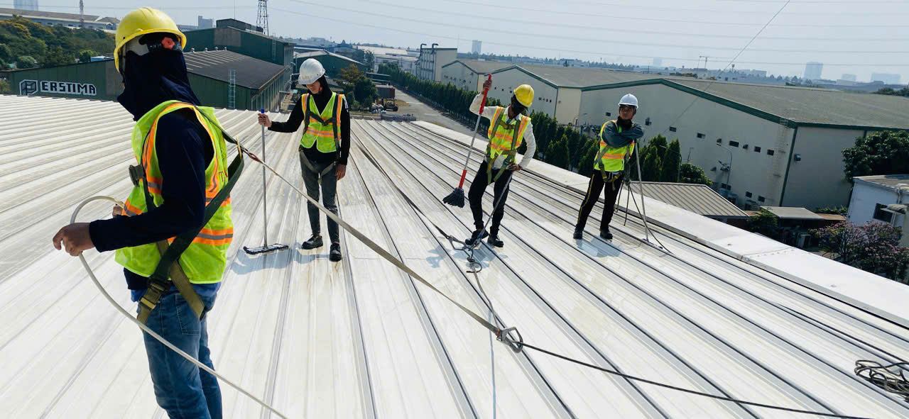Hình ảnh chống thấm, lăn sơn Phi Phượng Hoàng