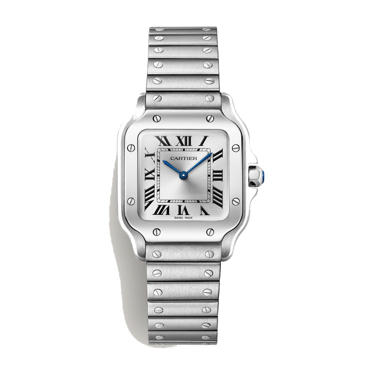 Cartier Santos de Cartier Small Silver Steel 27mm