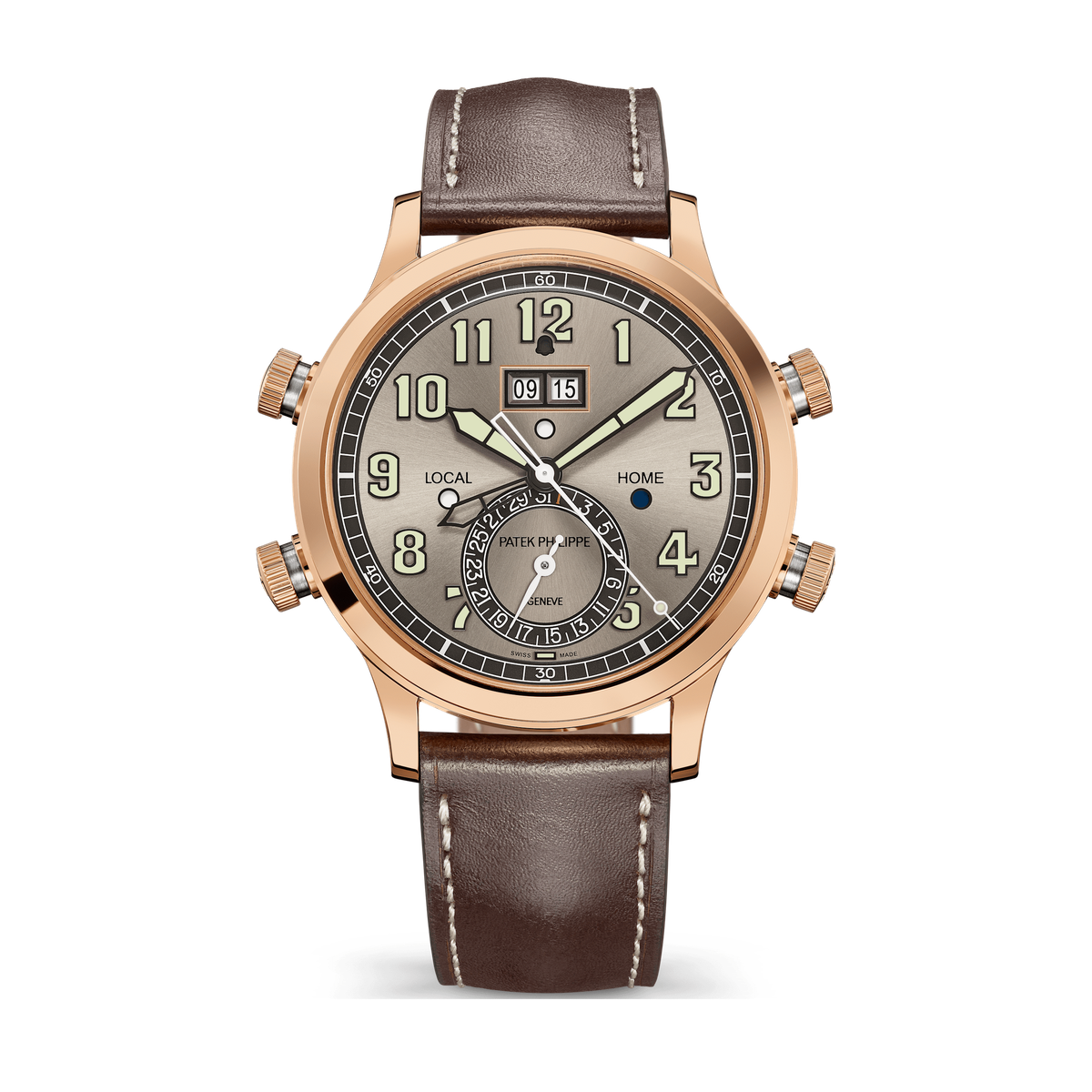 Patek Philippe Grand Complications Grey Two-Tone Leather 42.2mm