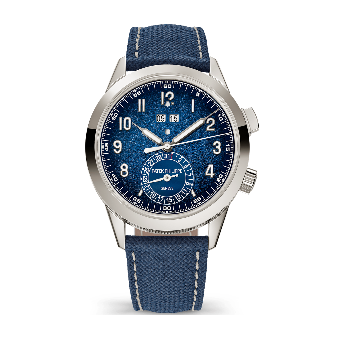 Patek Philippe Grand Complications Blue White Gold Leather 41mm