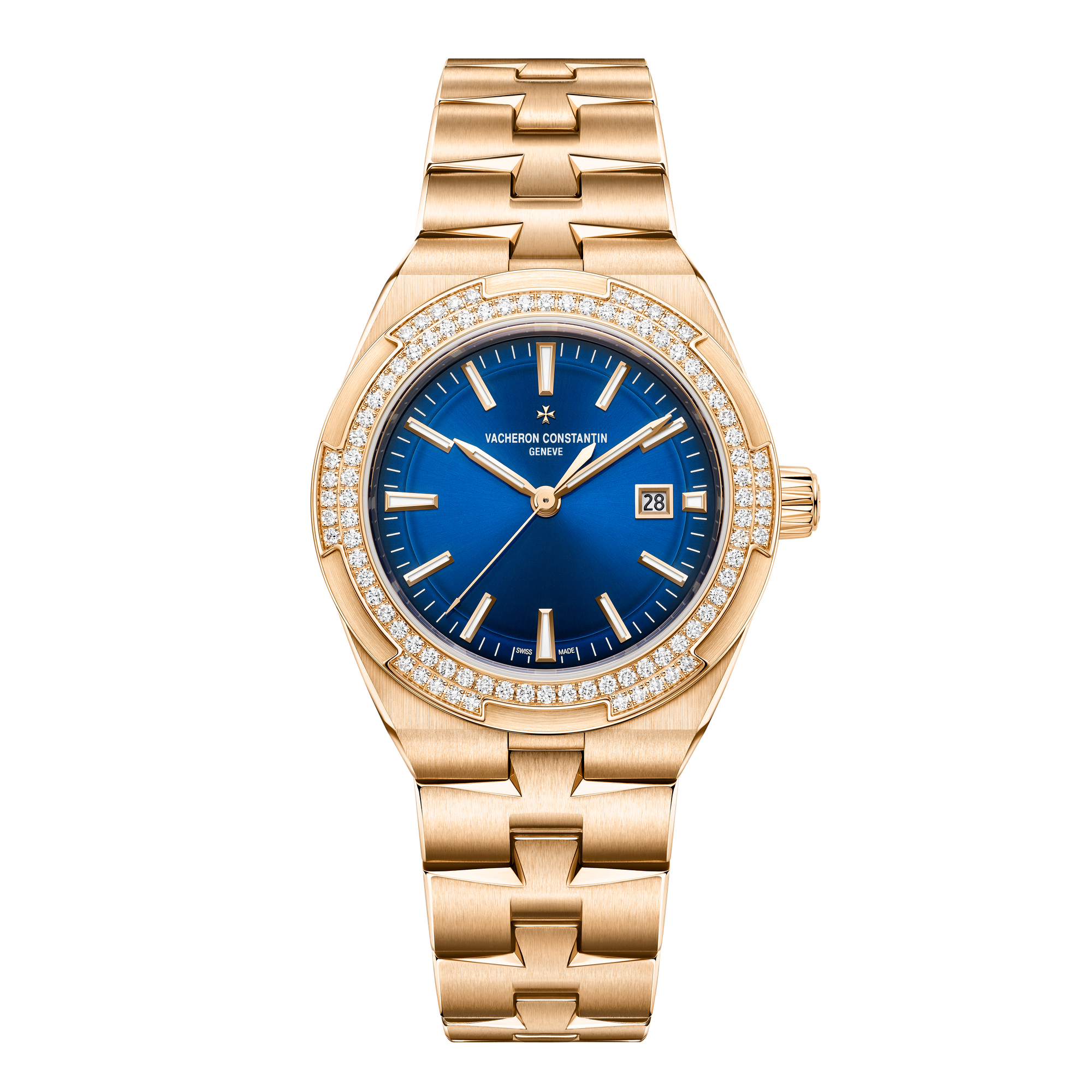 Vacheron Constantin Overseas Self-winding Blue Rose Gold 35mm
