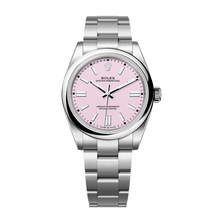 Rolex Oyster Perpetual 41 Pink Steel 41mm
