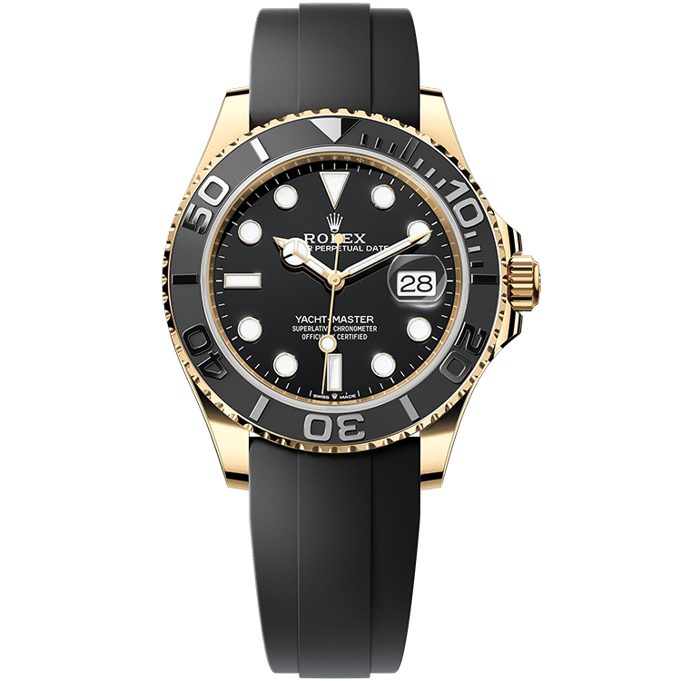 Rolex Yacht-Master Black Rubber 42mm