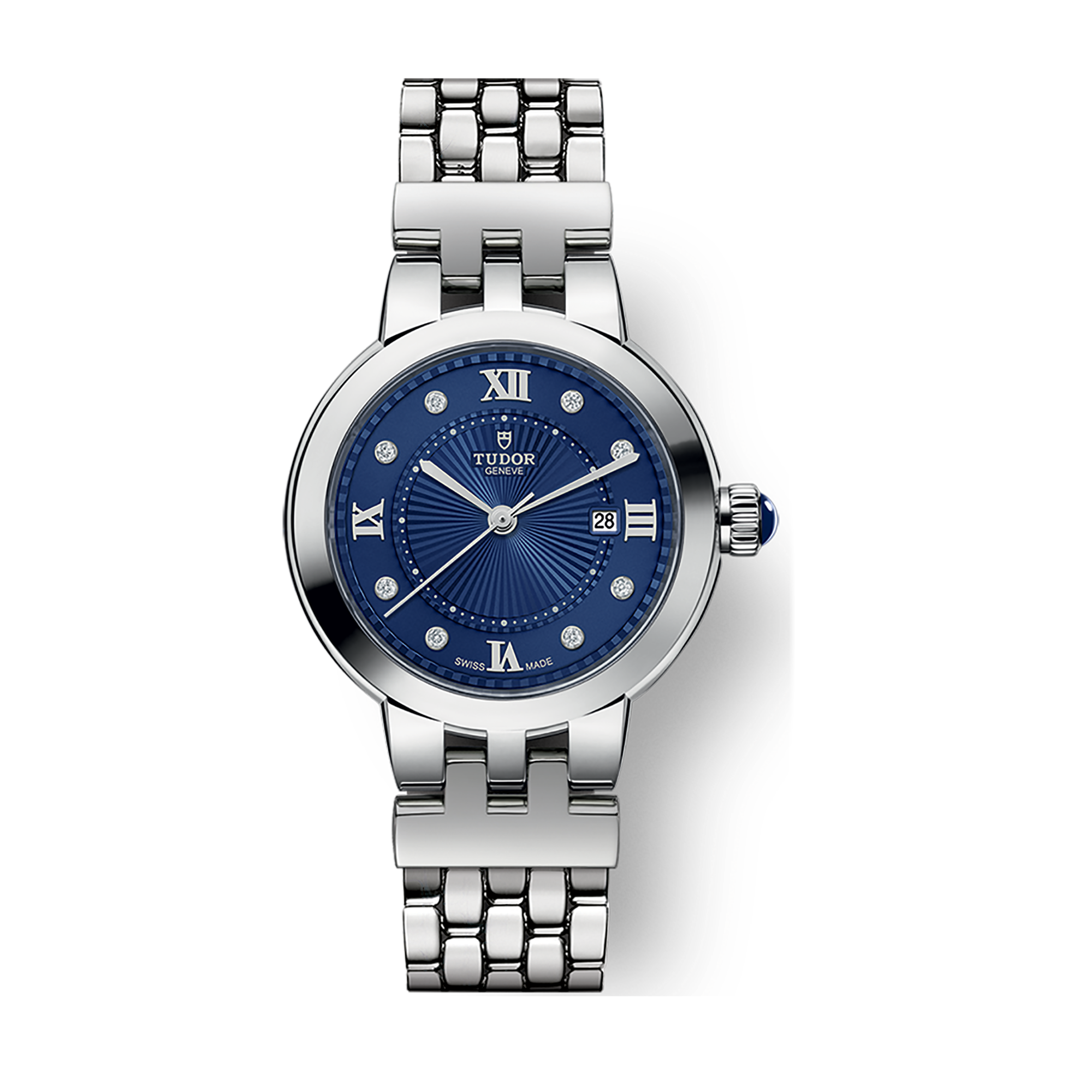 Tudor Clair de Rose 30 Blue Steel 30mm