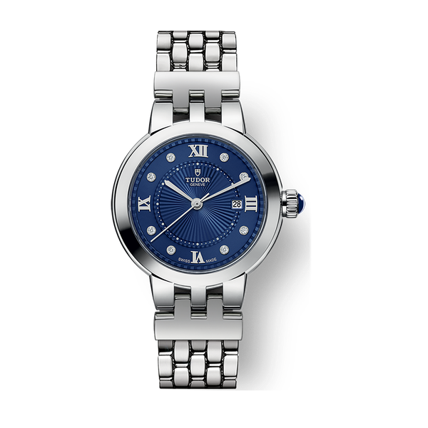 Tudor Clair de Rose 30 Blue Steel 30mm