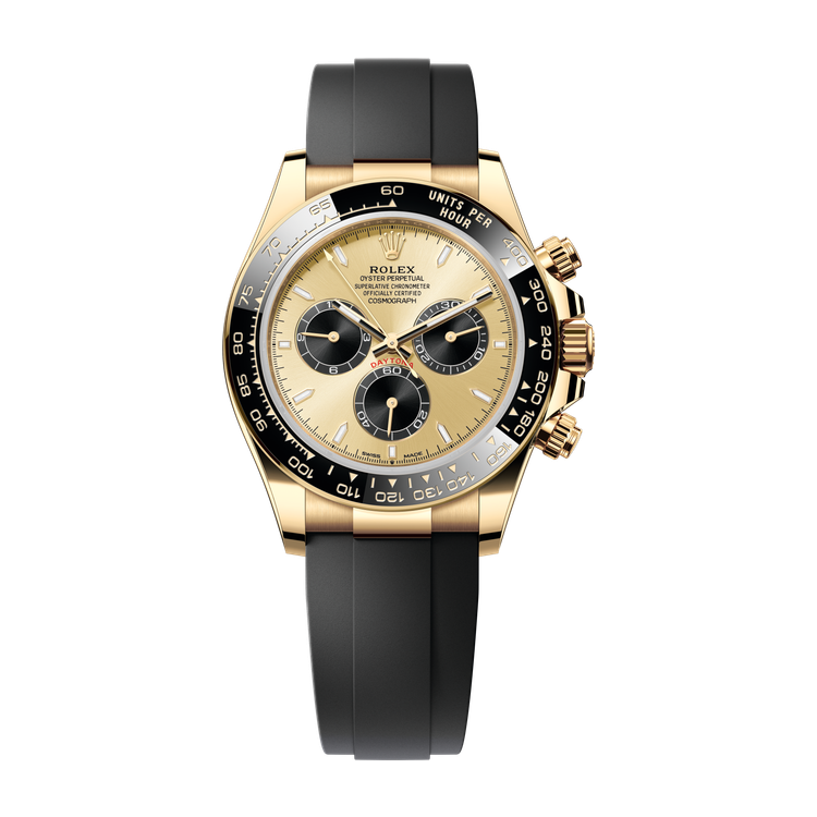 Rolex Cosmograph Daytona Gold Yellow Gold Rubber 40mm