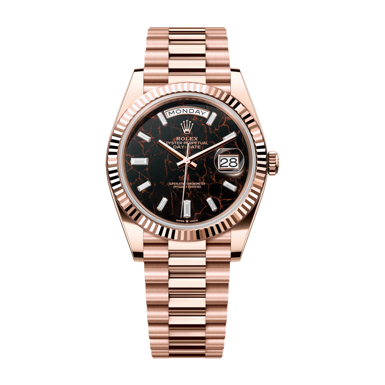 Rolex Day-Date 40 Brown Rose Gold 40mm