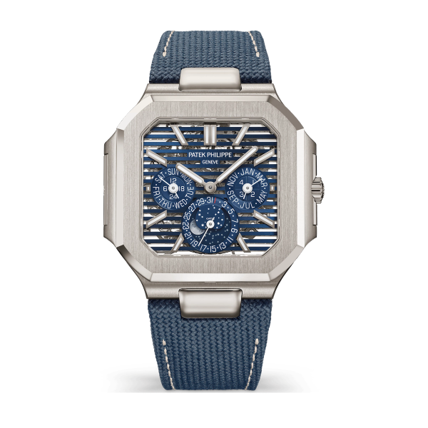 Patek Philippe Cubitus Blue Platinum Rubber 45mm