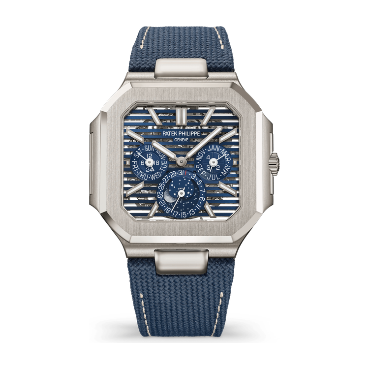 Patek Philippe Cubitus Blue Platinum Rubber 45mm