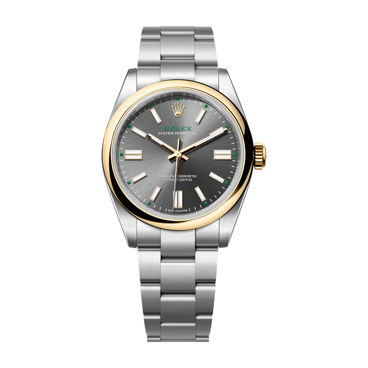 Rolex Oyster Perpetual 41 Dark Grey Two-Tone 41mm
