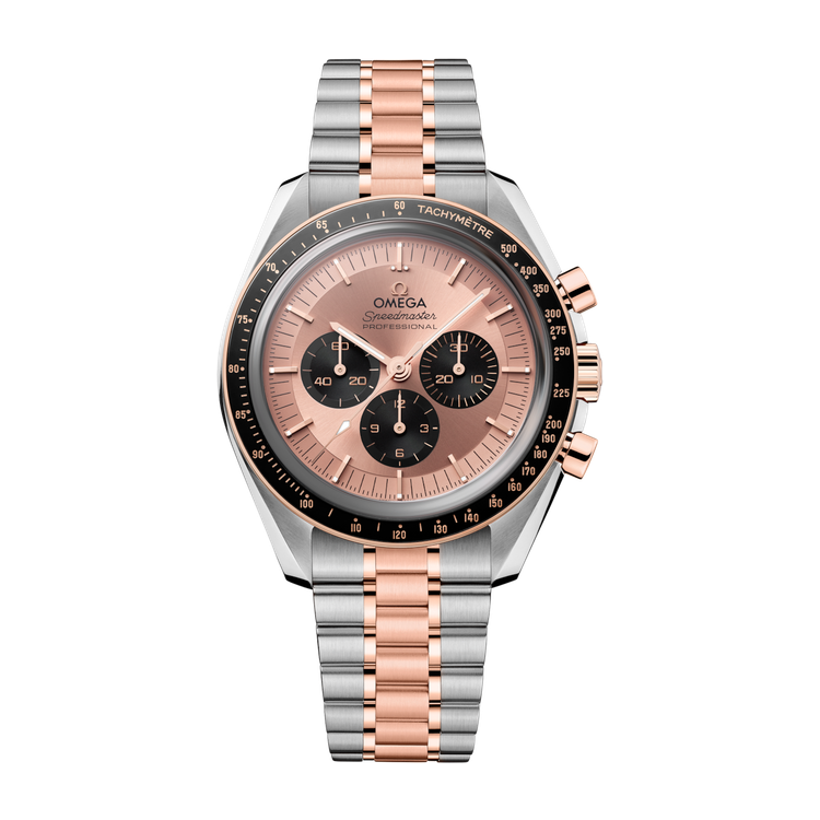 Omega Speedmaster Moonwatch Professional Pink Two-Tone 42mm
