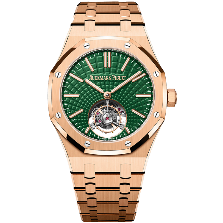 Audemars Piguet Royal Oak Green Rose Gold 41mm