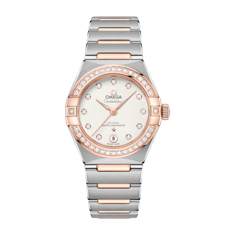 Omega Constellation Silver Two-Tone 29mm