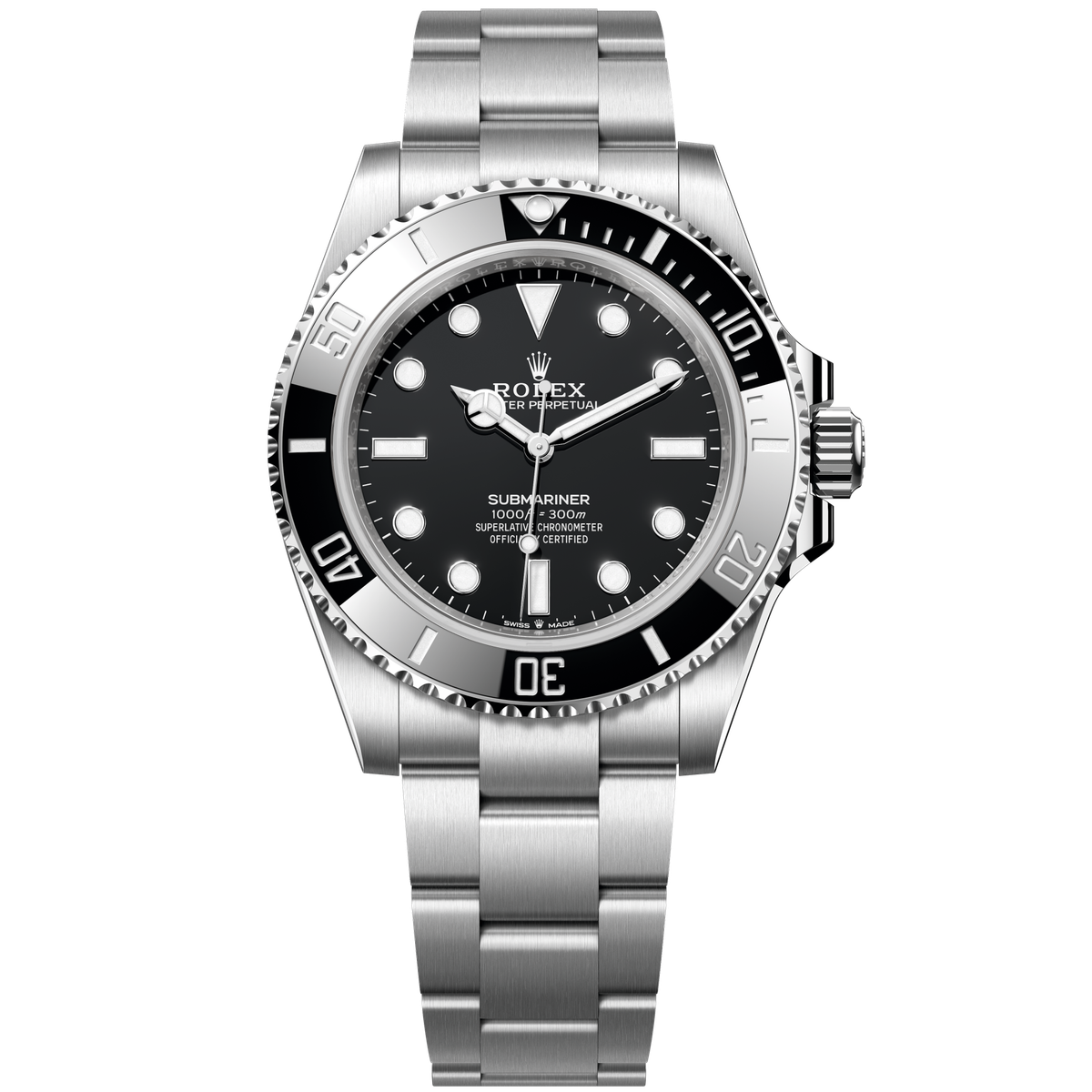Rolex Submariner Black Steel 41mm