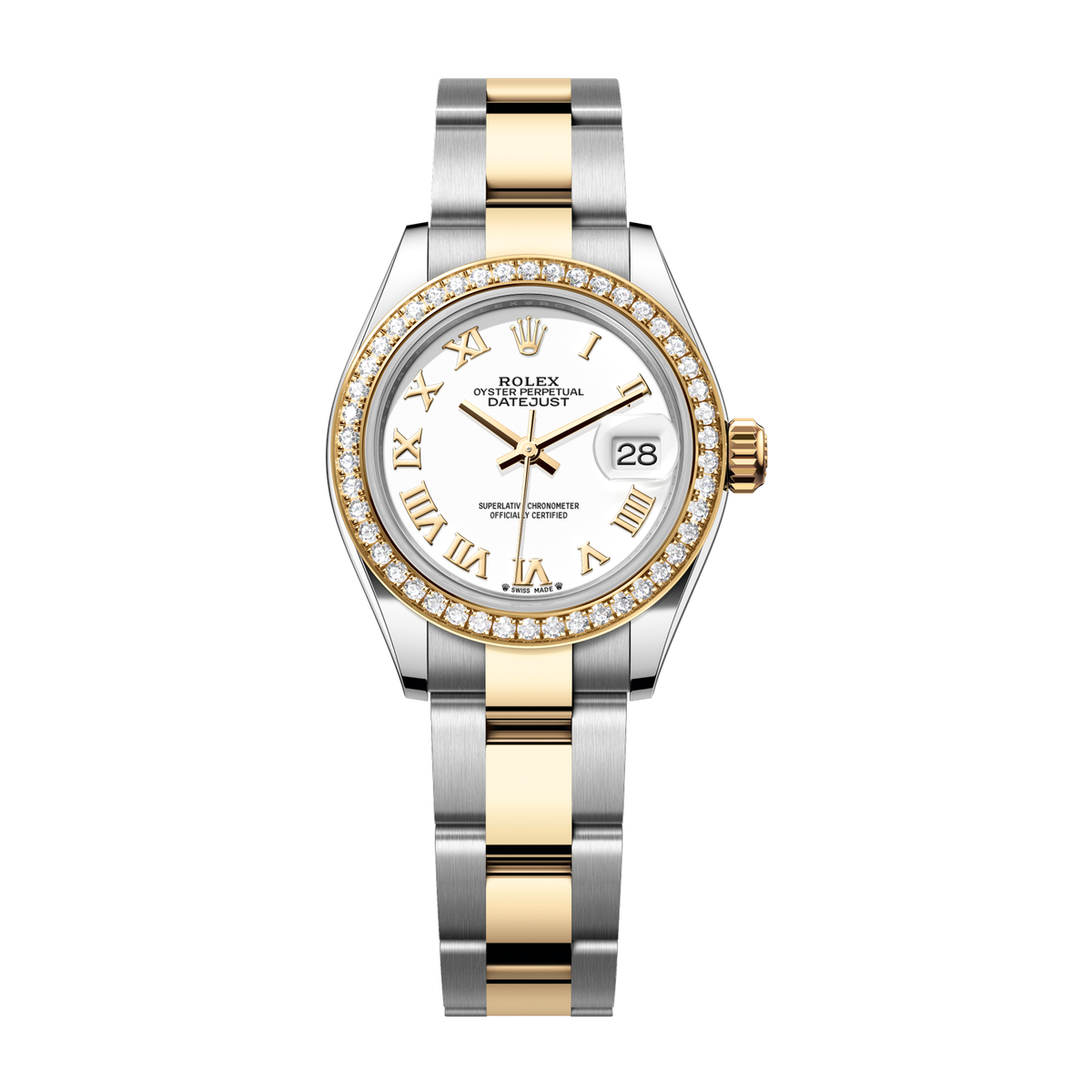 Rolex Lady-Datejust White Two-Tone 28mm