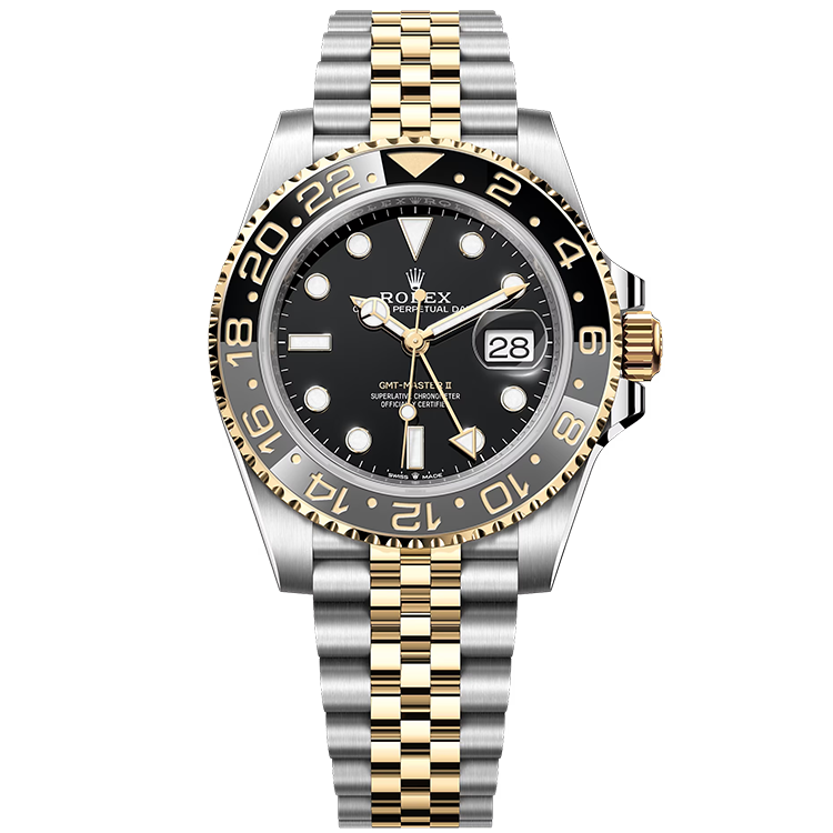 Rolex "Bumblebee" GMT-Master II Black Two-Tone 40mm