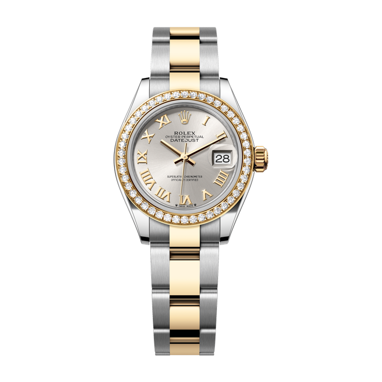 Rolex Lady-Datejust Silver Two-Tone 28mm