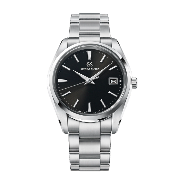 Grand Seiko Heritage Refined Essentials Black Steel Alligator Leather 40mm