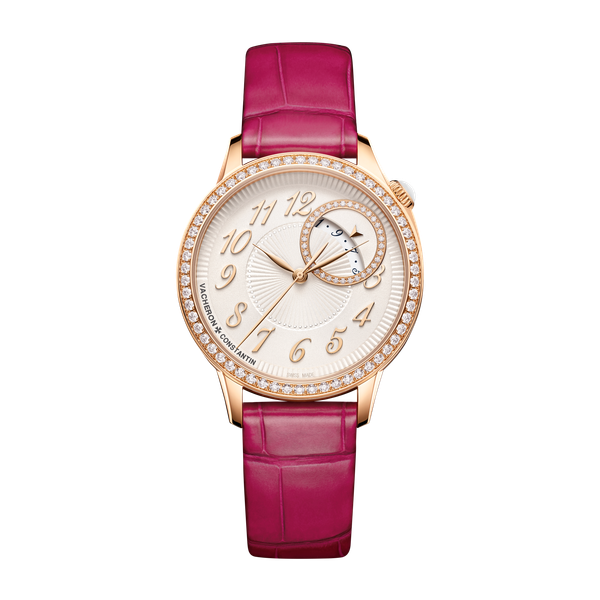 Vacheron Constantin Égérie Self-winding Silver Rose Gold Alligator Leather 35mm