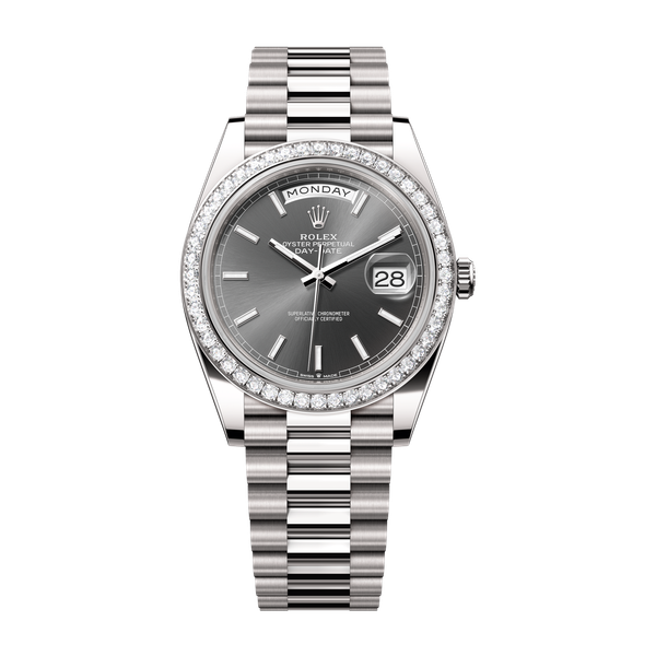Rolex Day-Date 40 Dark Grey White Gold 40mm