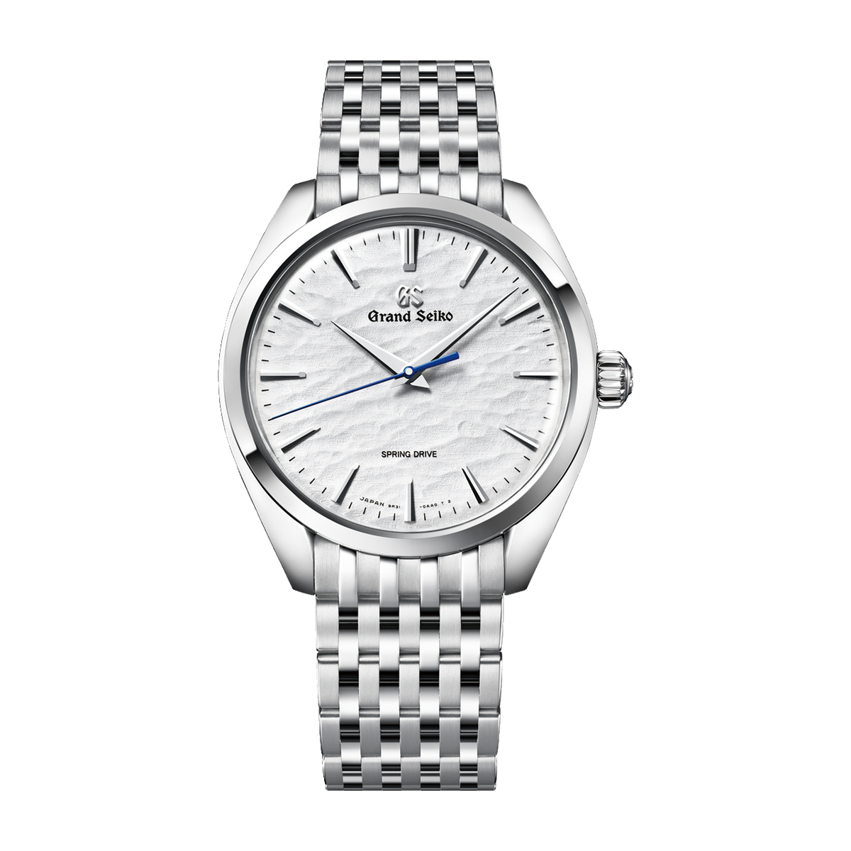 Grand Seiko "Omiwatari" Elegance Thin Dress Series White Steel 38.5mm