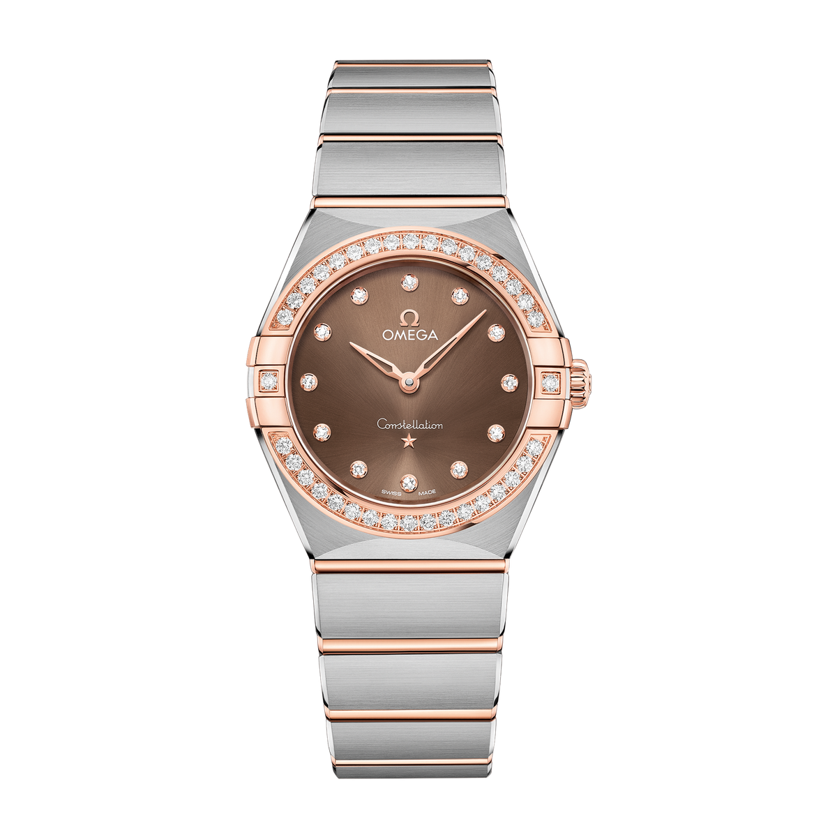 Omega Constellation Brown Two-Tone 28mm
