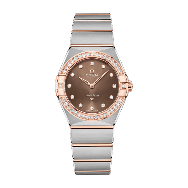 Omega Constellation Brown Two-Tone 28mm