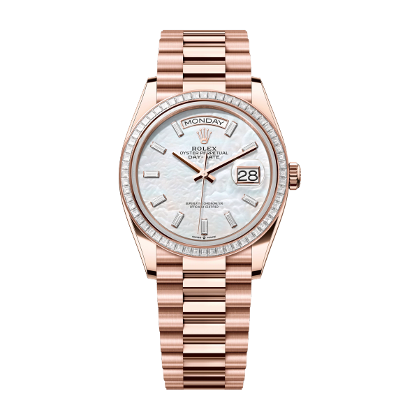 Rolex Day-Date 36 Mother of Pearl Rose Gold 36mm
