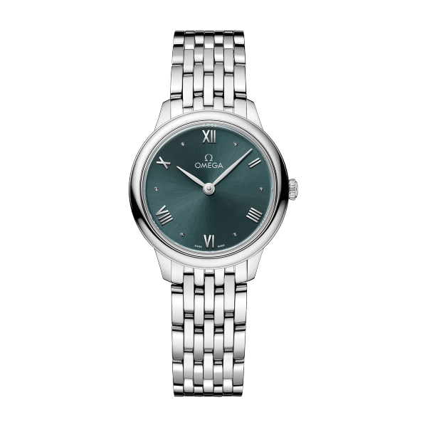Omega De Ville Prestige Green Steel 27.5mm