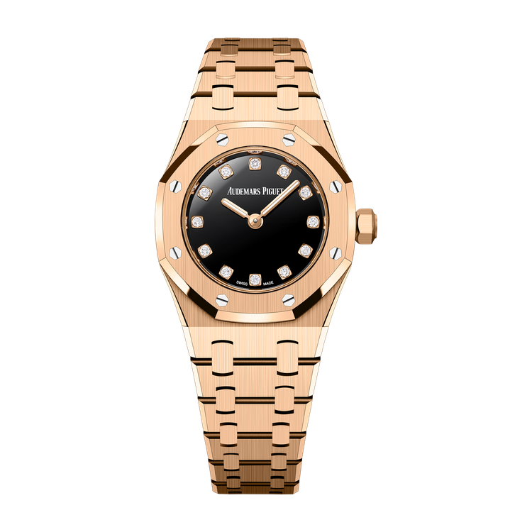 Audemars Piguet Royal Oak Mini Quartz Black Rose Gold 23mm