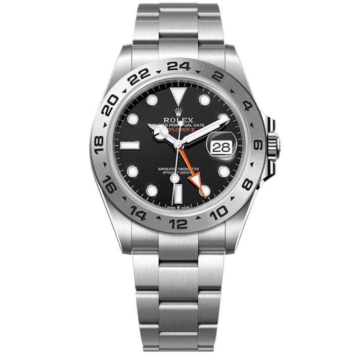 Rolex Explorer II Black Steel 42mm