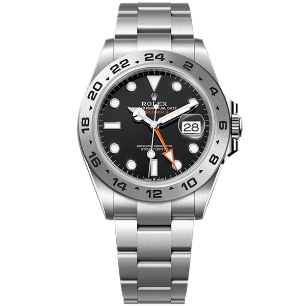 Rolex Explorer II Black Steel 42mm