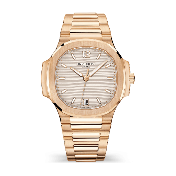 Patek Philippe Nautilus Silver Rose Gold 35.2mm