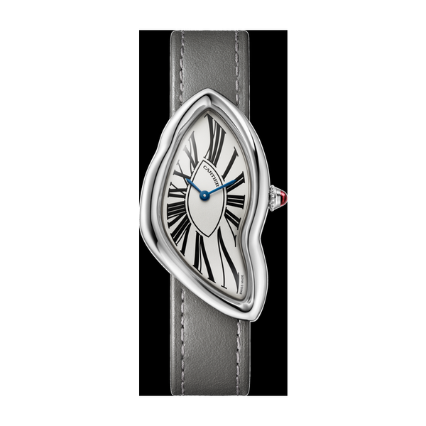 Cartier Crash Platinum Leather 23.3mm