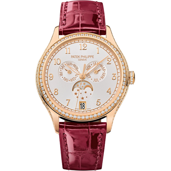 Patek Philippe Complications White Rose Gold Leather 38mm
