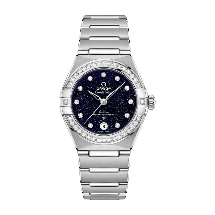 Omega Constellation Blue Steel 29mm